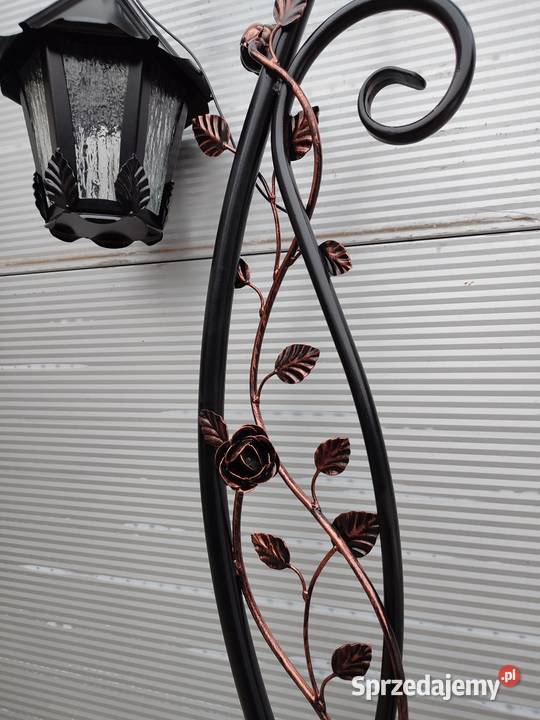 Lampa ogrodowa stojąca ocynkowana małopolskie Gdów