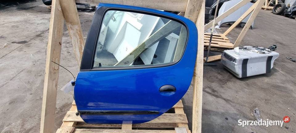 DRZWI LEWE TYŁ PEUGEOT 206 Lipno