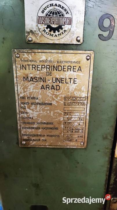 Tokarka do metalu Sn 402 x 750 przelot 105 mm Biznes i Przemysł Maków Podhalański sprzedam