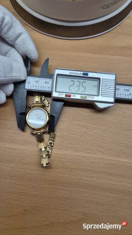 Damski zegarekGlashutte quartz Chorzów