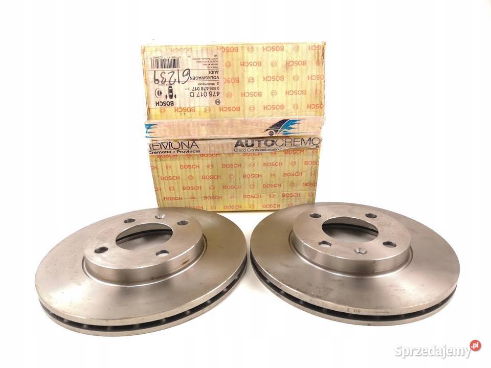 BOSCH TARCZE HAMULCOWE PRZÓD 2 VW GOLF MK3 18 sprzedam