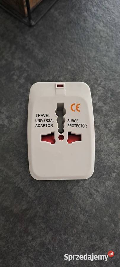 Przejściówka adapter gniazda USA UK EU AU Chiny Ząbki