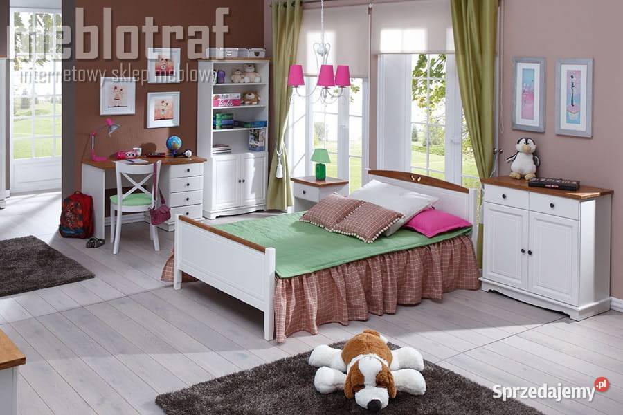 Łóżko z kolekcji ROCCA 90x200 świąteczna Warszawa