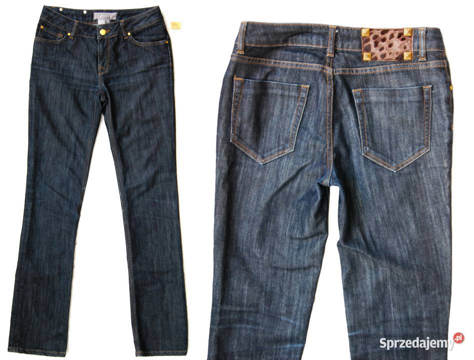 Jeansy damskie Zara Woman 36 S granatowe Lublin