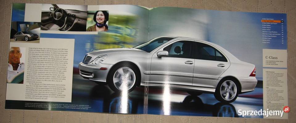 Mercedes Benz 2004 prospekt katalog Pozostałe Kępice sprzedam