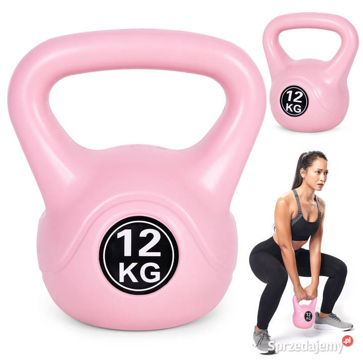 Kettlebell kettle 12 do ćwiczeń hantla kula Smogorzów