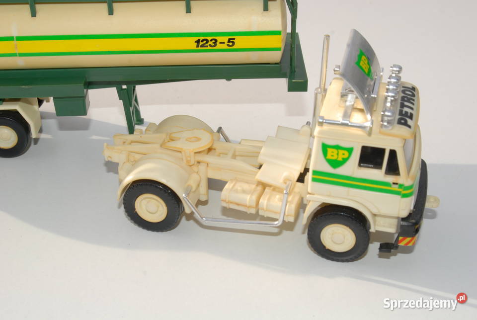 Stara Zabawka Ciężarówka Tir Cysterna BP Petrol