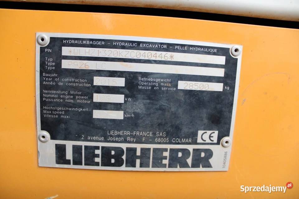 Koparka gasienicowa Warszawa sprzedam