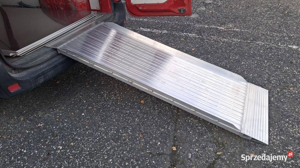 Rampa Aluminiowa 215 x 80 Panelowa Ranty Najazd Proszowice