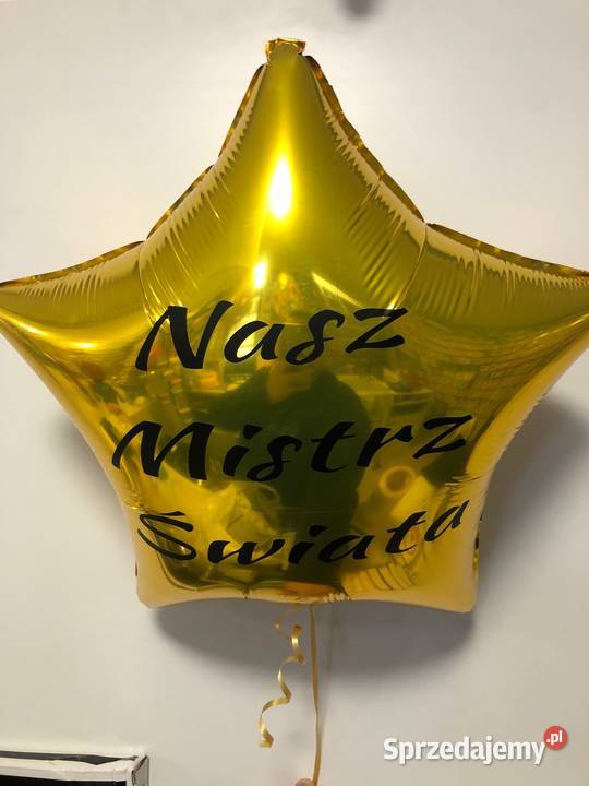 balon z własnym napisem 1 sztuki Katowice
