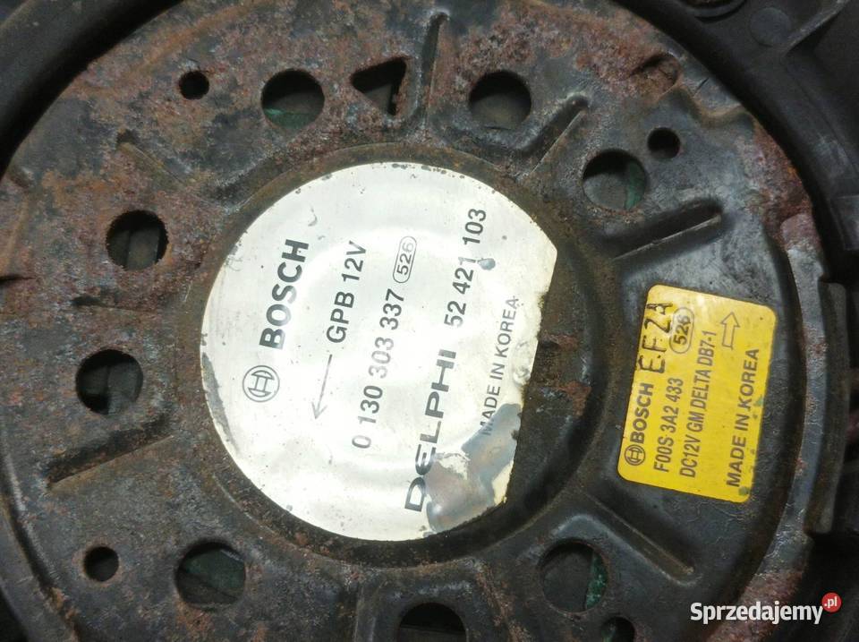 WENTYLATOR CHŁODNICY 20 D 52420519 0130307129 Rok produkcji 2009