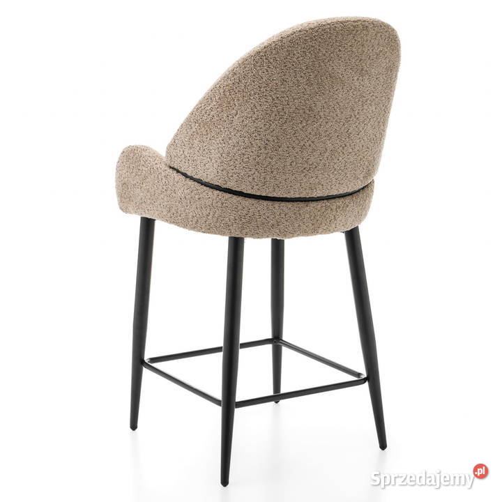 Hoker Tapicerowany Bergamo Boucle Ciemnobeżowe wielkopolskie Tarchały Małe