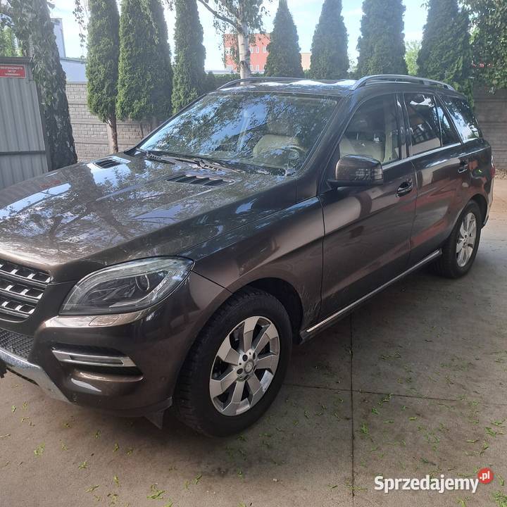 Mercedes ml w 166 30 Rok produkcji 2012 ML wielkopolskie Śrem