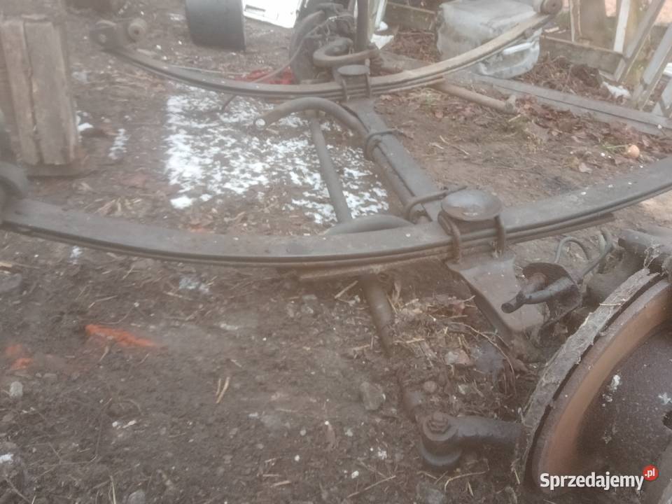 Mercedes kaczka 308 310d zawieszenie oś belka dostawcze