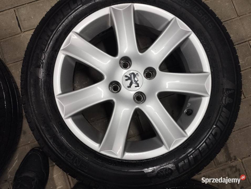 Komplet kół Peugeot 2055516 4x108 Samochodowe Bukowno