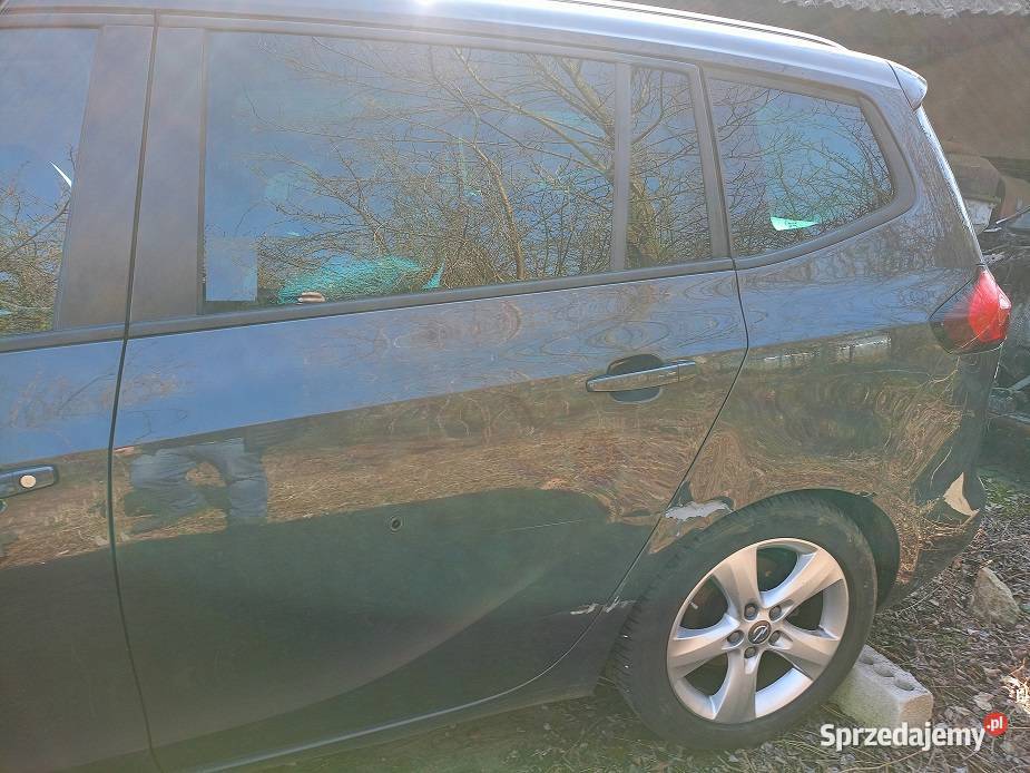 Zafira C Drzwi tył lewe Z190 kompletne