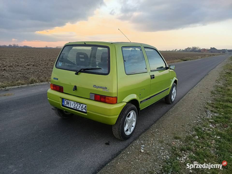 Fiat Cinquecento 1997 CC 700 super stan Krotoszyn sprzedam