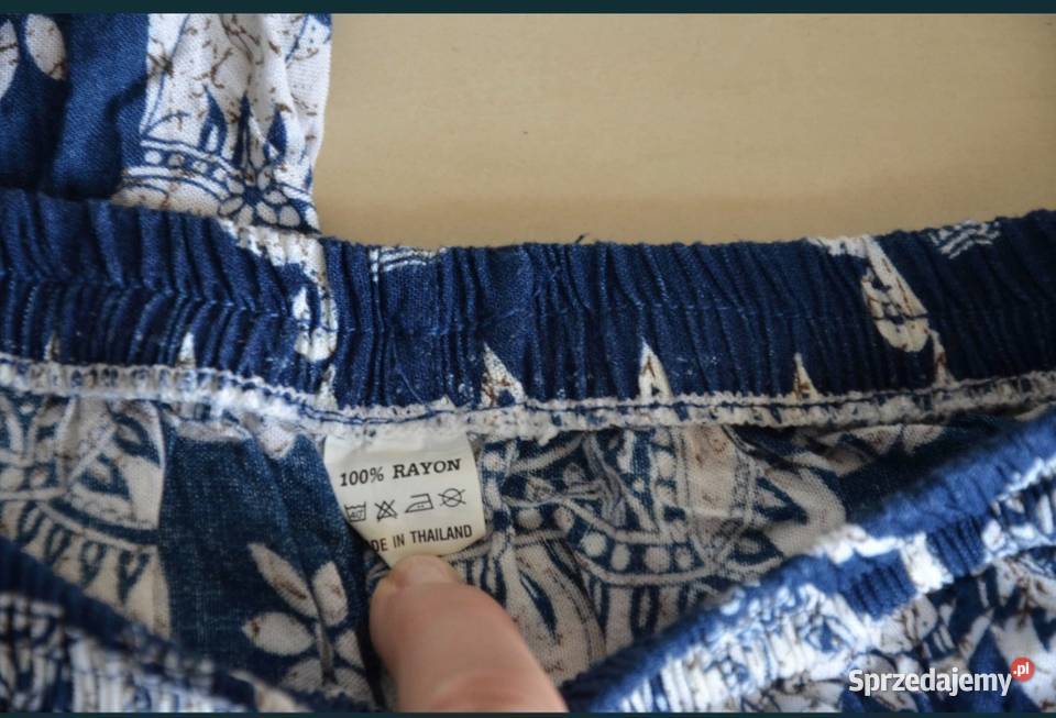 SPODNIE damskie indyjskie Haremki M S midi Rozmiar 38(M) Lublin