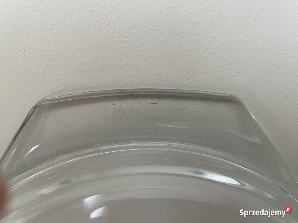 Pyrex szklana żaroodporna pokrywka Pruszcz Gdański