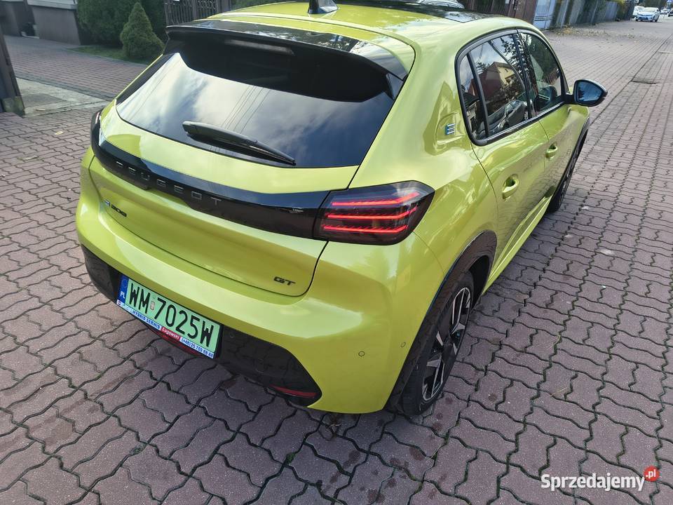 PEUGEOT e208 GT 156 Rok produkcji 2024 mazowieckie Mińsk Mazowiecki