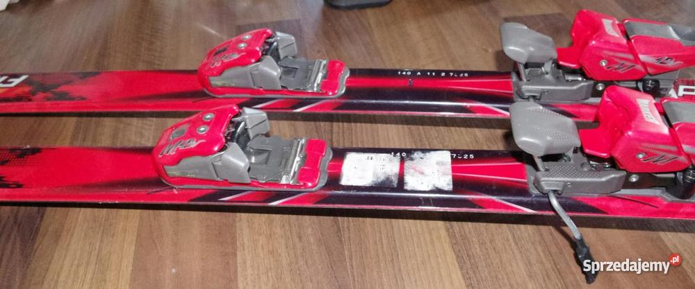 Narty Firebird 140 czerwone Żywiec sprzedam