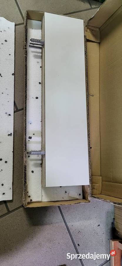 Trzy półki 60 x 15 białe Łódź