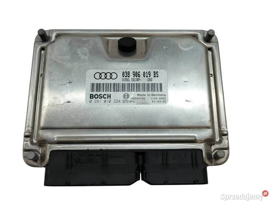 STEROWNIK SILNIKA 038906019BS 0281010224 19 TDI Sterowniki