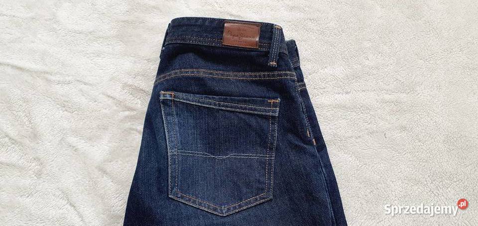 Granatowe spodnie Pepe Jeans rozmiar 29 XS 10 lat+ małopolskie sprzedam