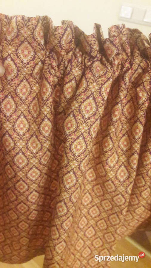 Bawełniana zazdrostka lambrekin 161 x 38 mazowieckie