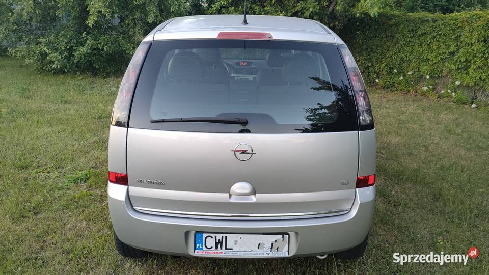 Opel Meriva A FL 16 16V benzyna 2006 Stan Opel kujawsko-pomorskie Brześć Kujawski