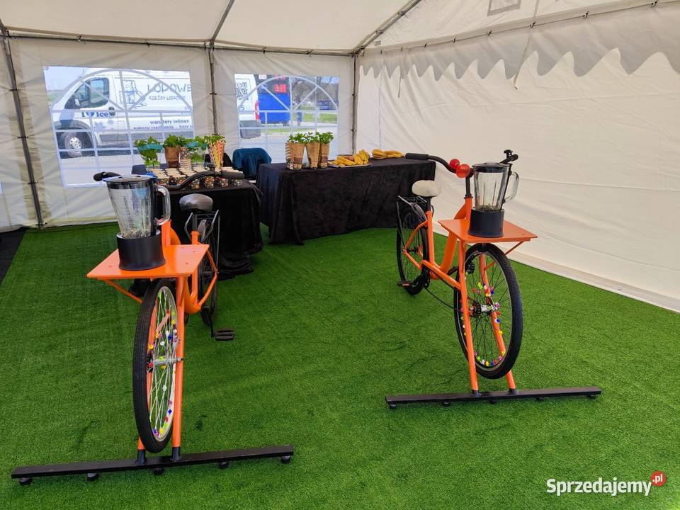 blender bike owocowy rower cocktail bike obsługa Poznań