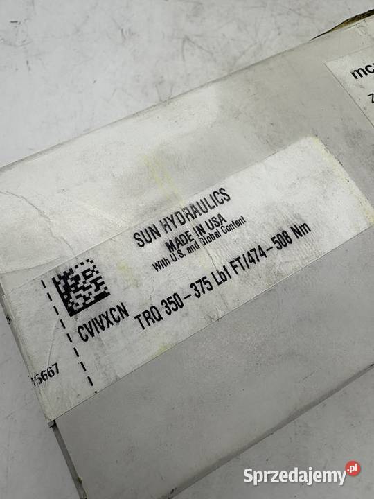 Sun Hydraulics TRQ 350375 Lbf FT474508 Nm Warszawa