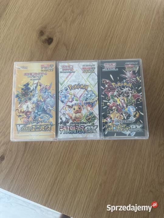 Pokmon TCG booster box JapaneseJapońskie Warszawa