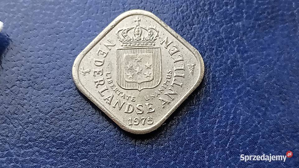Stare monety 5 cent 1975 Antyle Holenderskie podkarpackie Lesko