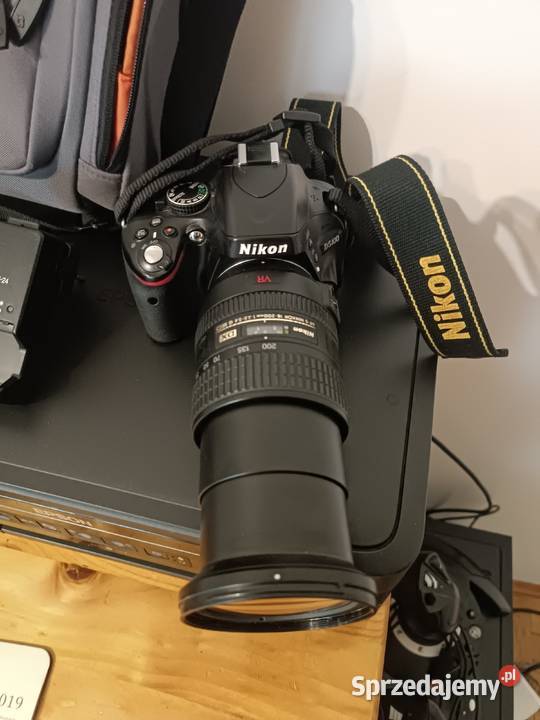 Nikon D5100 z obiektywem Nikkor AFS DX 18200 mm małopolskie Libiąż