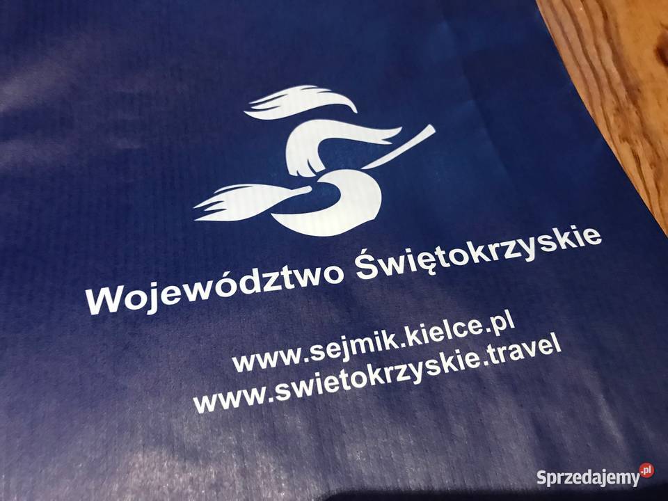 Torebka reklamówka z Babą Jagą Czarownicą Anty świętokrzyskie Kielce