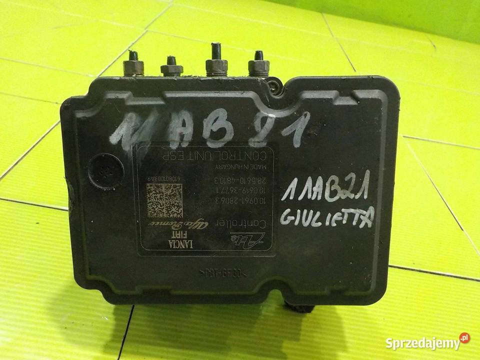 ALFA ROMEO GIULIETTA 14 T 10r pompa ABS 51896323 Pompy hamulcowe mazowieckie Suków