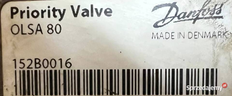 DANFOSS OLSA80 152B0016 Zawór priorytetowy Poznań