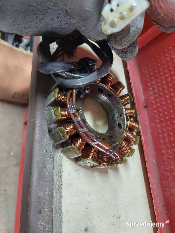 Kawasaki ZZR 600 iskrownik stojan zapłon cewki Jelenia Góra