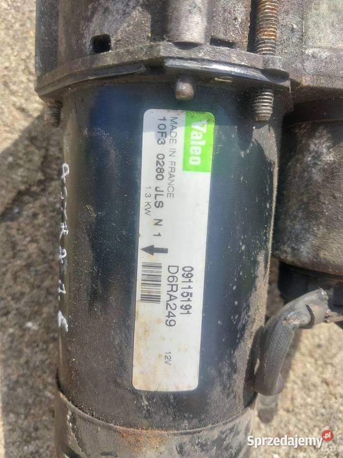 Rozrusznik Opel Astra F 16 14 benzyna Szczecin sprzedam