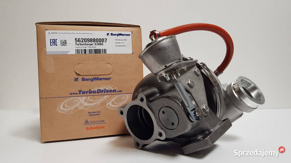 Turbosprężarka BorgWarner KKK 56209900007 sprzedam