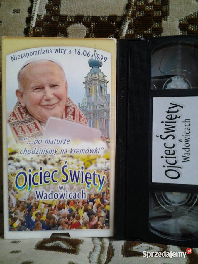 Kaseta VHS Pozostałe Słupca sprzedam