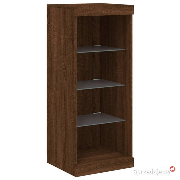Szafka z oświetleniem LED brązowy dąb 41x37x100 mazowieckie sprzedam