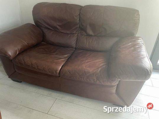 Sofa kanapa skórzana dwójka kujawsko-pomorskie sprzedam