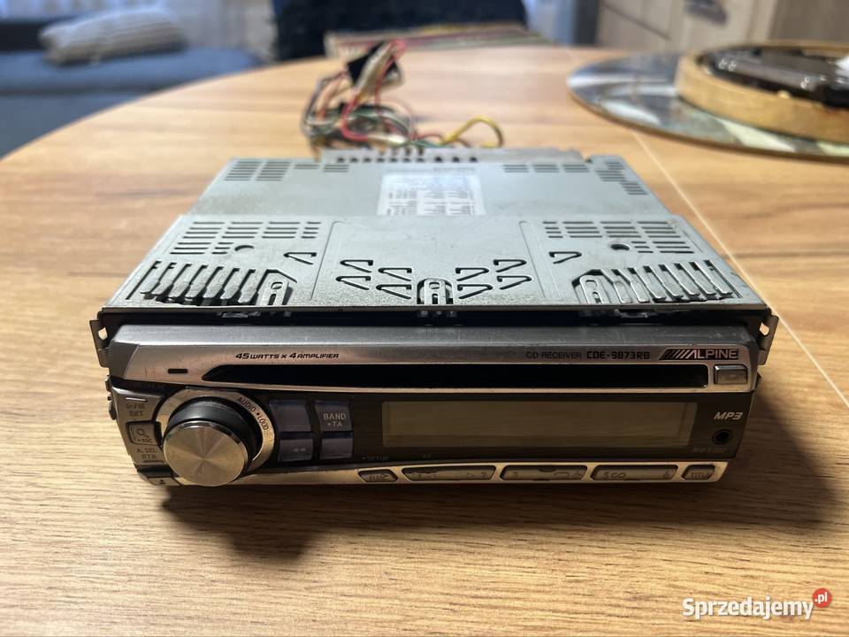 Radio Alpine CDE9873RB CD Mp3 ipod 4x45W zachodniopomorskie Koszalin