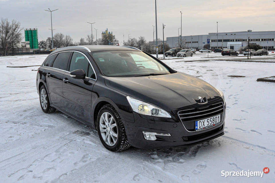 Peugeot 508 16T 2013 r Bezwypadkowy Skóry Wrocław