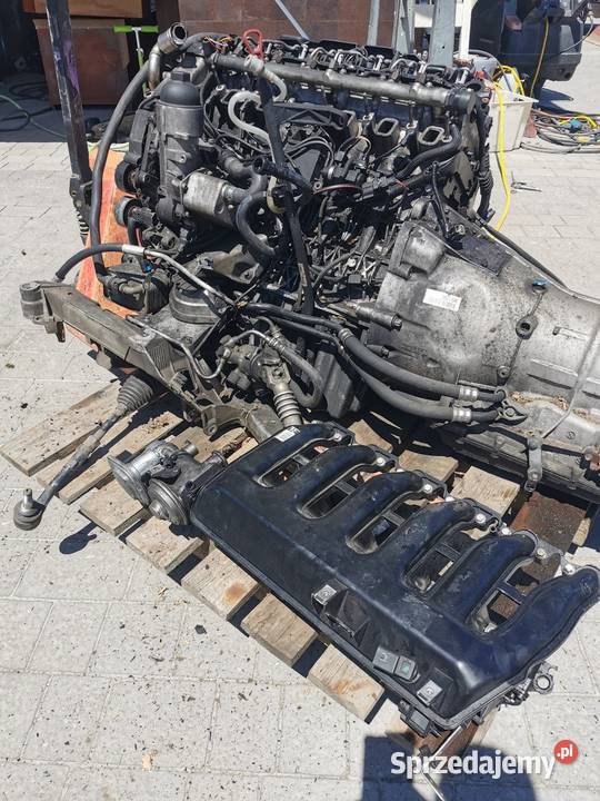 Silnik diesel BMW E60 z skrzynią biegów osobowe Chełmiec