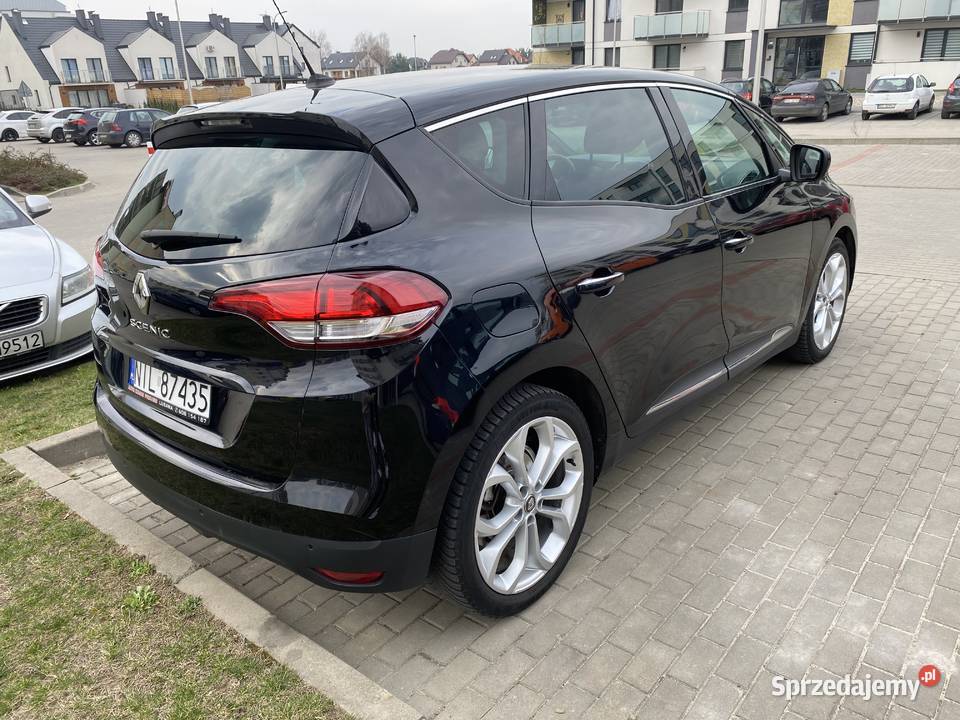 Renault Scenic IV 13 TCE 115 2018r elektrycznie ustawiane fotele warmińsko-mazurskie Lubawa