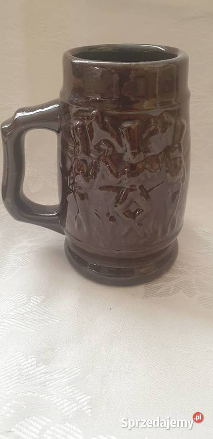 Kufel ceramiczny do piwa Chorzów
