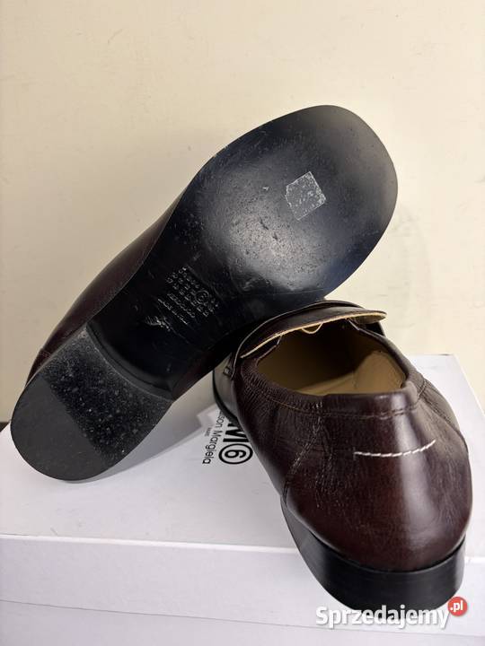 MokasynyLoafersy Maison Margiela MM6 Penny Strap Gdańsk sprzedam